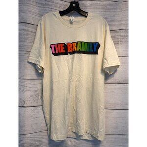 NWOT The Bramily Rainbow Graphic T-Shirt Size XL